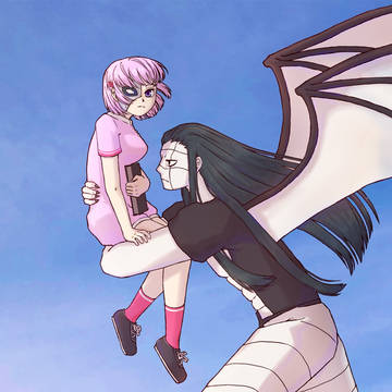 空を飛ぶ