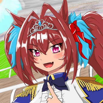 ダスカとイナリ　まだまだ練習中