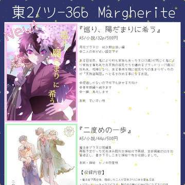 7/23ブラネロオンリー『長銃を置いて食事でも』お品書き