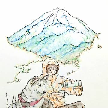 相棒とキャンプ