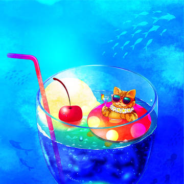 『ブルーソーダの海』