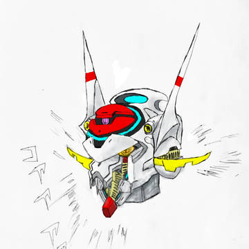 G-セルフ強制排熱状態頭部。