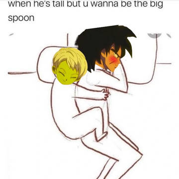 Spooning Broly boy