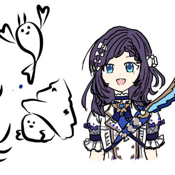 🌈🕒全員描く １～５人目