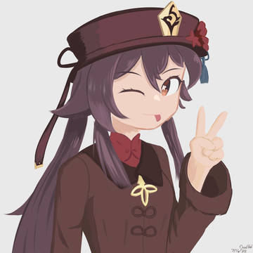 Hu Tao fanart