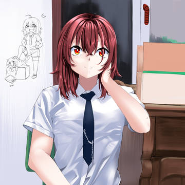 画照片