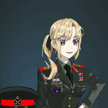 架空陸軍軍官_Fictional Army Officer
