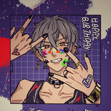HAPPY BIRTHDAY‼️🎸❤️‍🔥🐺