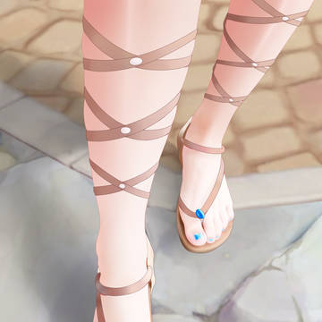 妮露的脚脚~/ネルの生足