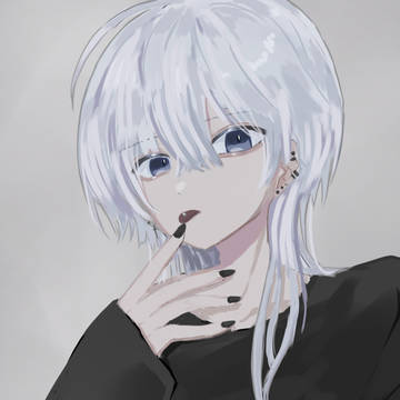 白いクラゲの男の子