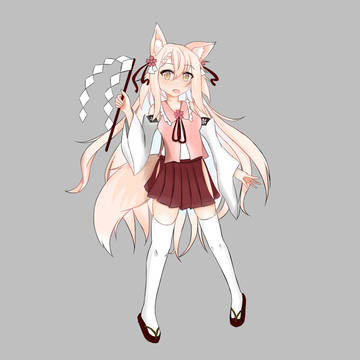 岛风巫女服