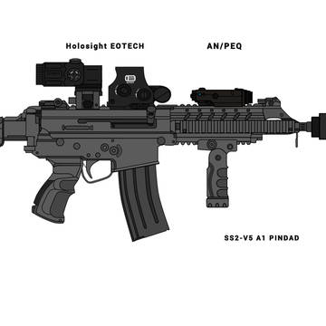 SS2-V5 A1 PINDAD COSTUME