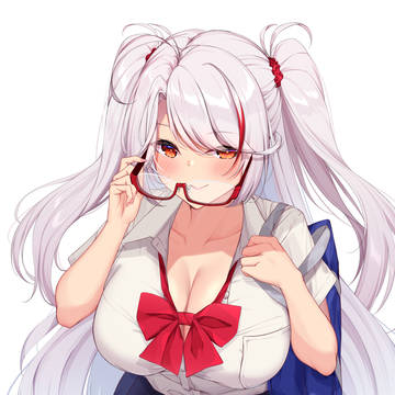 プリンツ・オイゲン(ver.制服+メガネ)