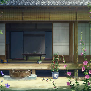 夏花の庭
