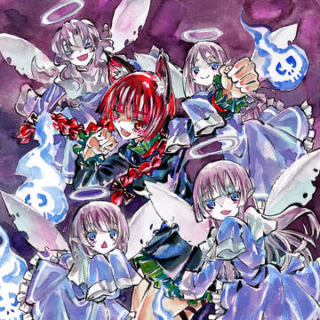 火焔猫燐とゾンビフェアリー