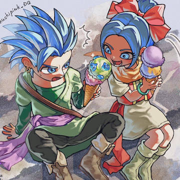 カミュとマヤちゃん