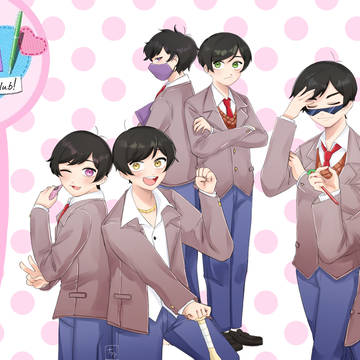 松ログ [DDLC松 AU]