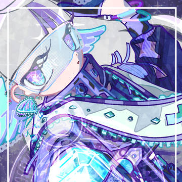 ダークパープル担当の娘💜🖤