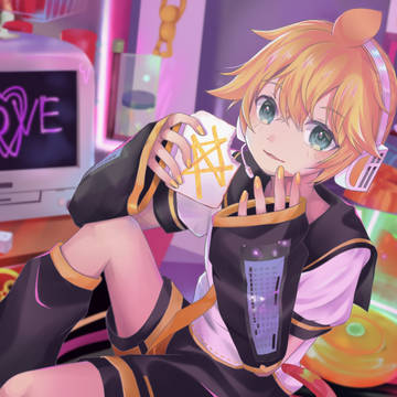 💖LETRO POP LEN💛コス写真イラスト