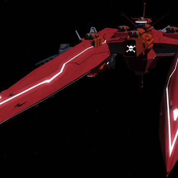 オリジナル宇宙艦艇シリーズです。