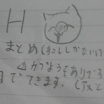 CHまとめです！！
