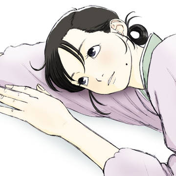 寝そべる