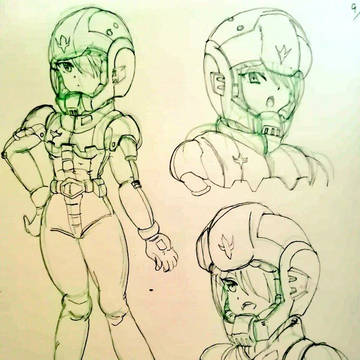 ジオンノーマルスーツ詰め合わせ  下書き