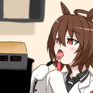 電気の実験をするタキオン