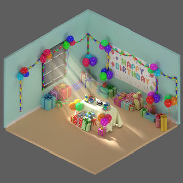 Birthday Party Stage 1