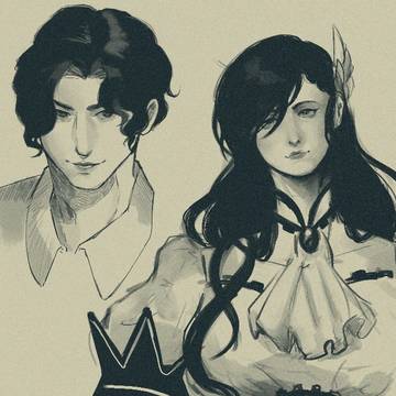 Brünhilde and Tesla sketch