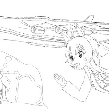 AN225とマヤノ