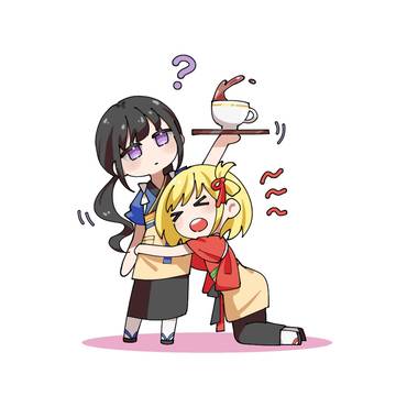 贴贴!