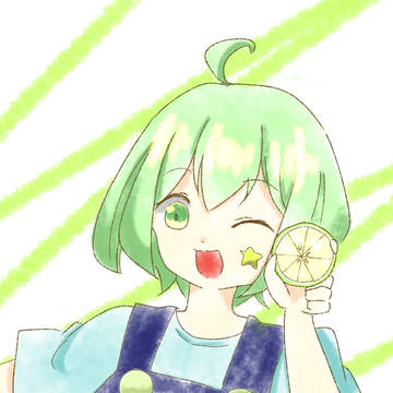 フルーツガール#フリーアイコン