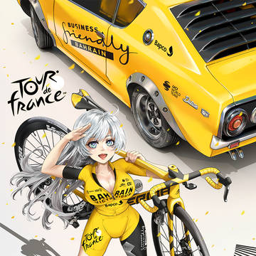 Le Tour de France ロードバイク女子