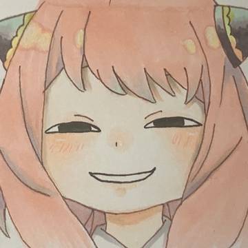 アーニャ模写🥜