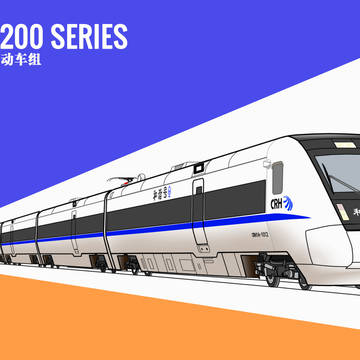 中国鉄道(新幹線?)  CRH1系A番台