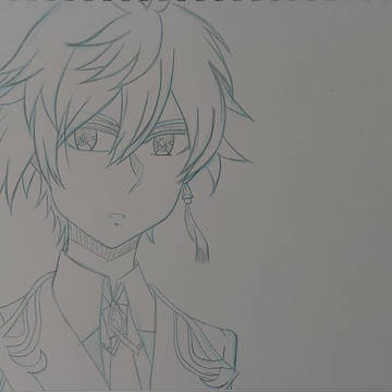初描き鍾離先生