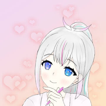夜想といきちゃん誕生日イラスト