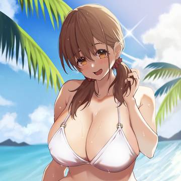 水着、似合ってる？