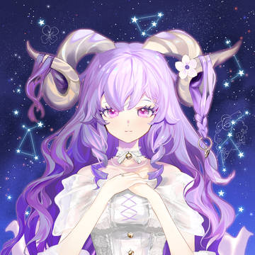羊角の子