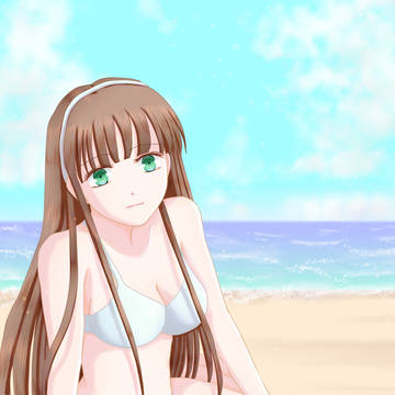 版権　やっぱりCZ撫子ちゃんの水着