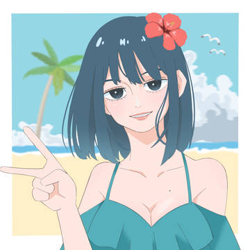 常夏のお姉さん