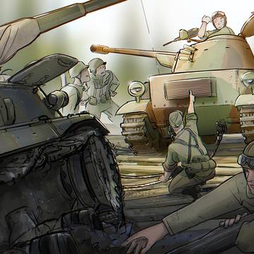 「遭遇!国籍不明戦車ヤマ!」の巻
