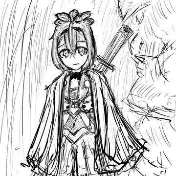 風真いろは (ほぼ)モノクロ 落書きまとめ