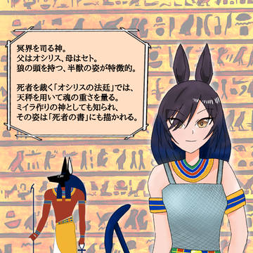 アヌビス神 〜白瀬咲耶〜