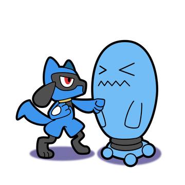 トレーニングするリオル