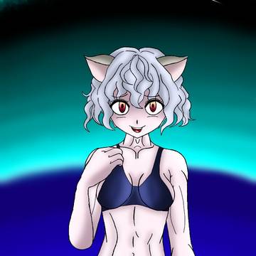 neferpitou at the beach