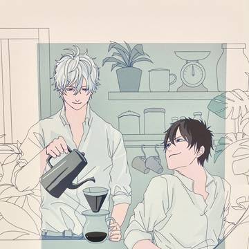 【WEB再録】土銀イラスト本「2人の物語」