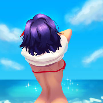 Ryuko Redraw - Bikini ver.