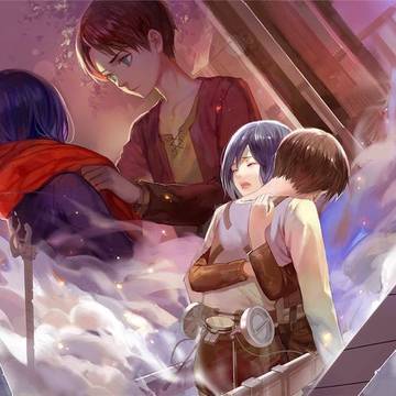 Eren and Mikasa